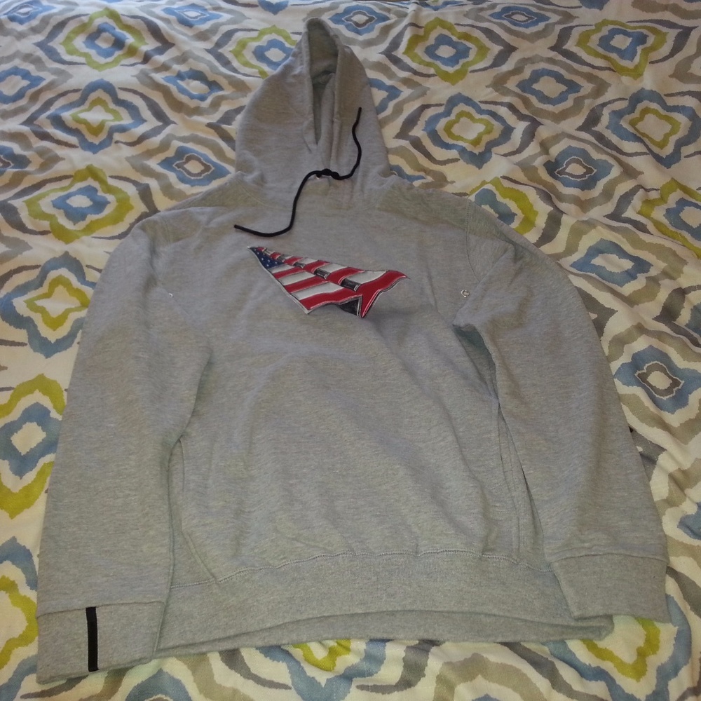 Paper Planes The Salute Pop Over Hoodie